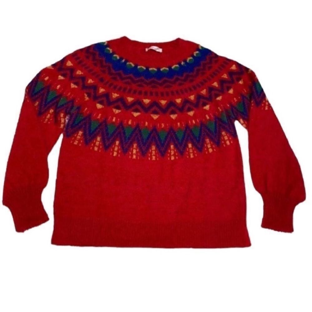 89th & Madison Red Sweater(Size Small) - Picture 3 of 5